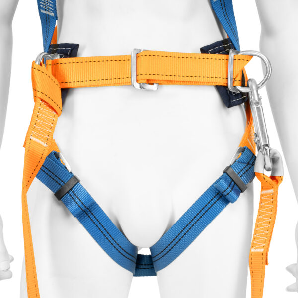 Удерживающая привязь УП IIЖ,с наплечными и набедренными лямками,А-строп из синтетической ленты Сибртех — изображение 8