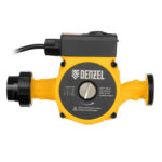 Циркуляционный насос CP25-6, напор 6 м, 50 л/мин, 1 м кабель, монт. длина 180 мм Denzel — изображение 3