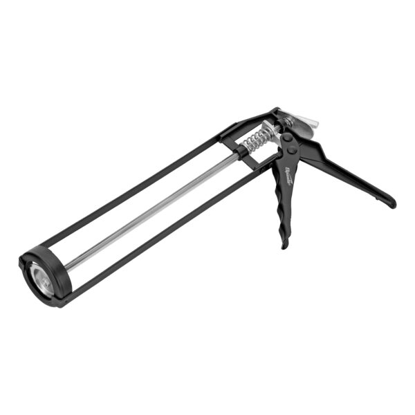 Пистолет для герметика, 310 мл, "скелетный", усиленный с фиксатором, шестигранный шток 7 мм Sparta — изображение 1