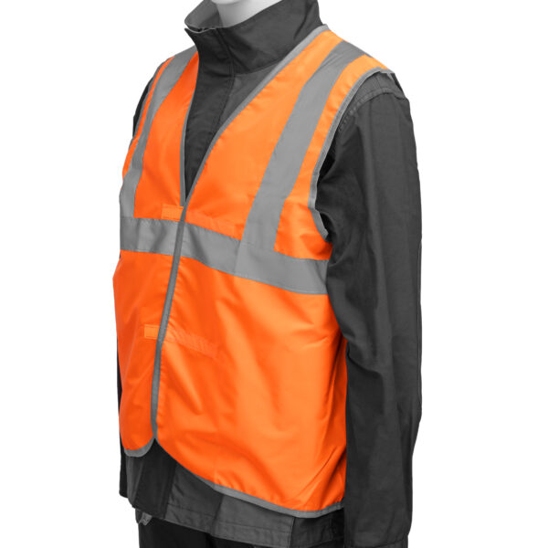 Жилет сигнальный, оранжевый, размер XL Сибртех — изображение 1