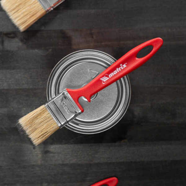 Кисть флейцевая "Эмали" Color Line  35 х 10 мм Matrix — изображение 5