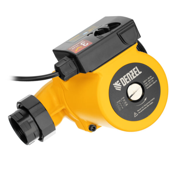 Циркуляционный насос CP32-8, напор 8 м, 160 л/мин, 1 м кабель, монт. длина 180 мм Denzel — изображение 2