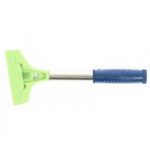 Скребок, фиксированное лезвие, 100 мм, металлическая обрезиненная ручка, 300 мм Сибртех — изображение 2