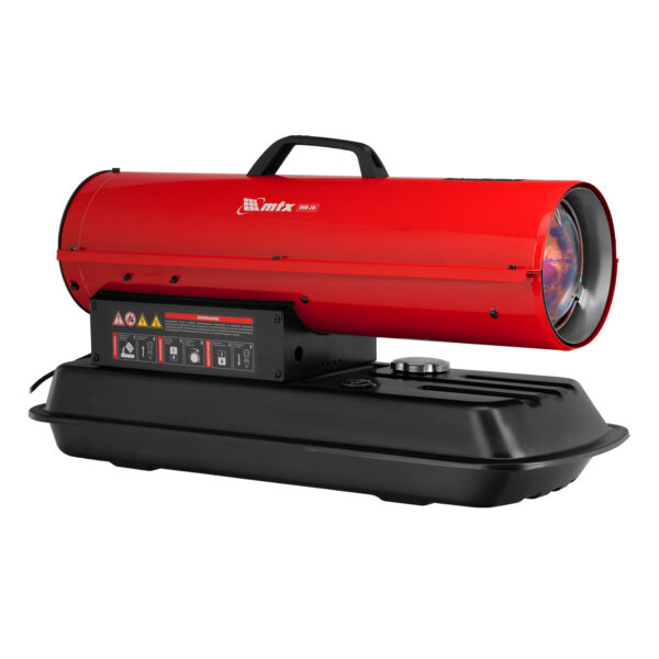 Дизельная тепловая пушка DHB-20i, 20 кВт, 450 м3/ч, прямой нагрев, термостат MTX — изображение 2