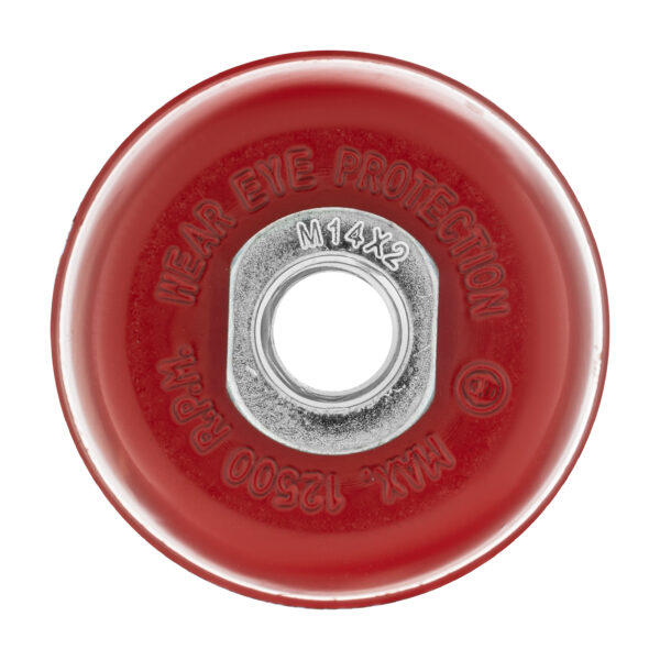 Щетка для УШМ, 75 мм, М14, "чашка", латунированная витая проволока Matrix — изображение 3