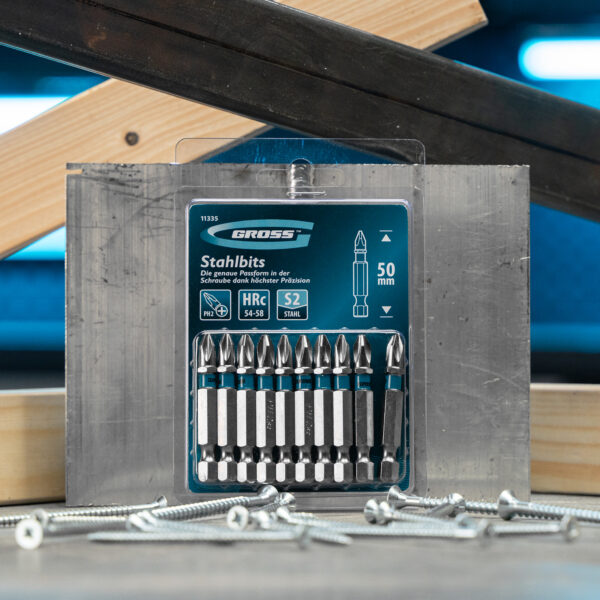 Бита РН2 х 50, сталь S2, 10 шт. Gross — изображение 9