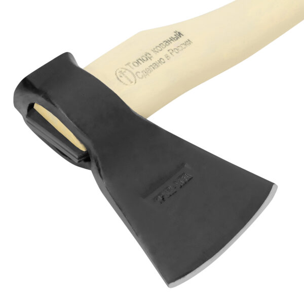 Топор кованный, в сборе, 1150/1500 г, деревянное топорище, 500 мм, А-1 — изображение 4