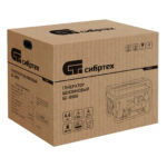 Генератор бензиновый БС-8000, 6,6 кВт, 230В, четырехтактный, 25 л, ручной стартер Сибртех — изображение 5