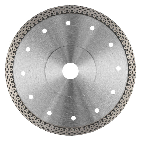 Диск алмазный, 180 х 22.2 мм, тонкий, сплошной (Jaguar) мокрая резка Gross — изображение 2
