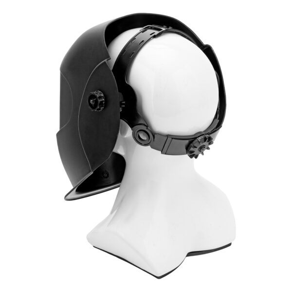 Маска сварщика ЕВРО, пластик, стекло 110 х 90 мм, Сибртех — изображение 4