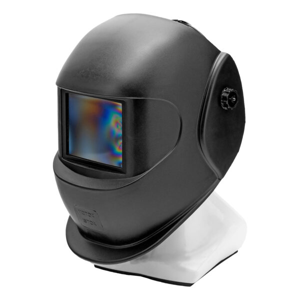 Маска сварщика ЕВРО, пластик, стекло 110 х 90 мм, Сибртех — изображение 1