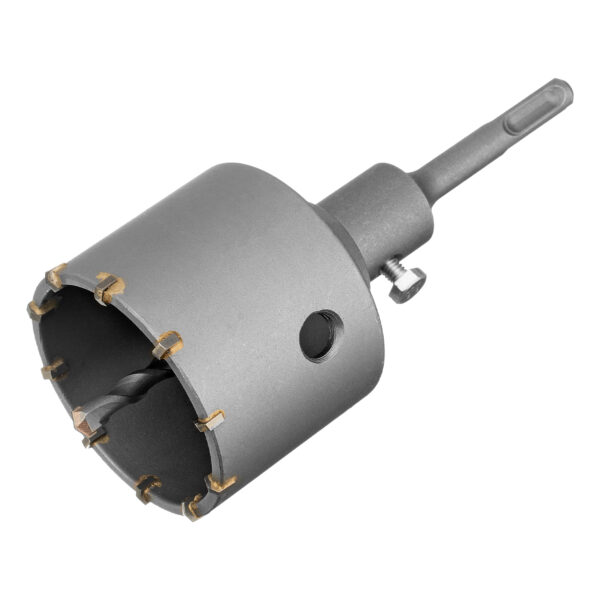 Коронка по бетону в сборе, М22 х 73 мм, SDS Plus Сибртех — изображение 1