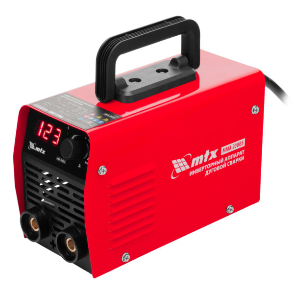 Инверторный аппарат дуговой сварки MMA-200BS, 200 А, ПВ 60% MTX — изображение 1