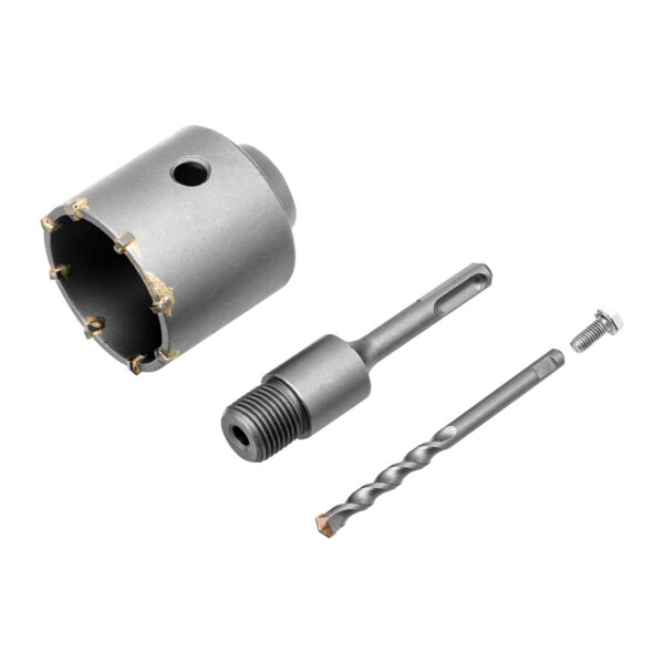 Коронка по бетону в сборе, М22 х 65 мм, SDS Plus Сибртех — изображение 4