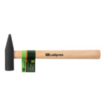 Молоток слесарный 600 г, квадратный боек, деревянная рукоятка Сибртех — изображение 6