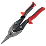 Ножницы по металлу, 250 мм, пряморежущие, для тонкого металла, обрезиненные рукоятки Matrix — изображение 2