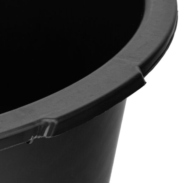 Таз круглый строительный, черный, 30 л, Сибртех — изображение 2