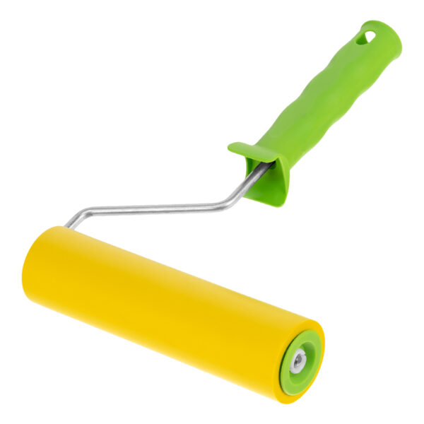 Валик прижимной резиновый с ручкой, 180 мм, D ручки 6 мм Сибртех — изображение 1