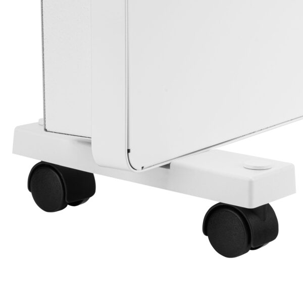 Конвектор электрический КМ-1500.2, 230 В, 1500 Вт, X-образный нагреватель, колеса, термостат MTX — изображение 9