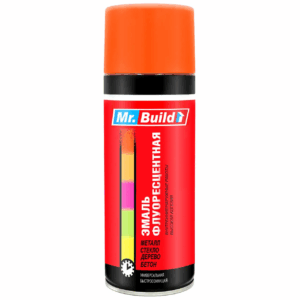 Mr.Build Флуоресцентная аэрозольная краска, 400 мл (зеленый)