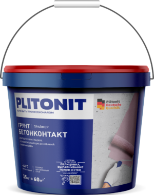 Plitonit Грунт бетонконтакт, 15 кг