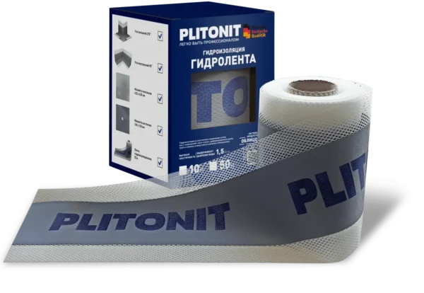 Plitonit Гидроизоляционная лента, 10 м — изображение 1