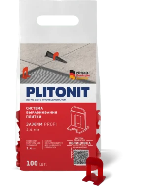 Plitonit SVP-PROFI зажимы 1,4 мм, 500 шт