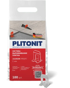 Plitonit SVP-PROFI зажимы 1 мм, 500 шт