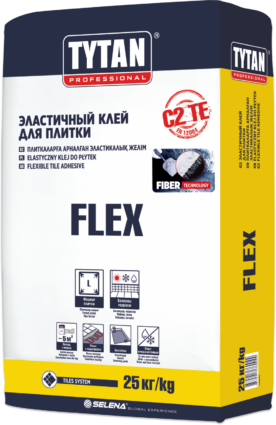 Эластичный клей для плитки Tytan Flex, 25 кг