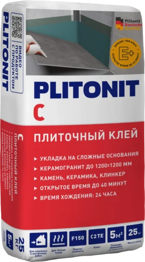 Plitonit С Клей для облицовки, 25 кг