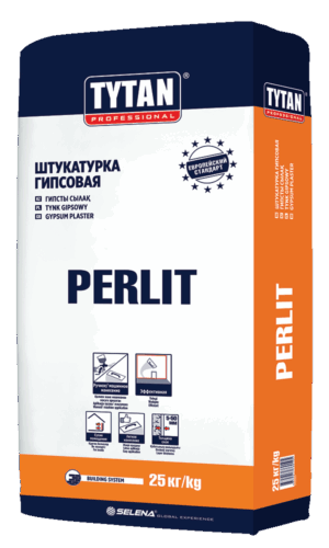 Штукатурка гипсовая Tytan Perlit, 25 кг